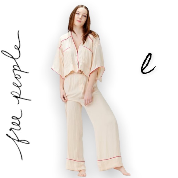 FREE PEOPLE Intimately | Shine Time Sleep Set Pink - Picture 2 of 9